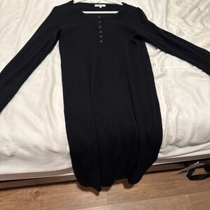 Madewell black dress XL mid length
